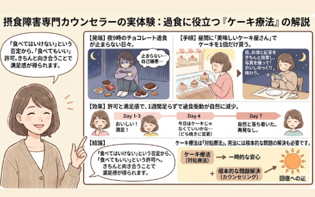 過食症の卒業。自分でできる治し方