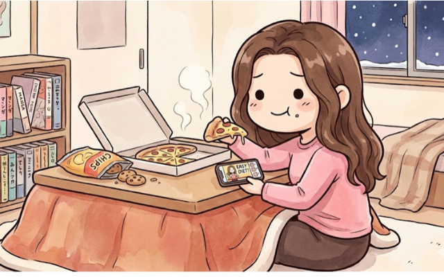 寒くて食欲倍増し過食が止まらない理由と過食を辞める方法