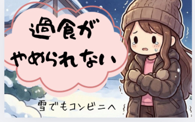 過食症と家族の接し方。冬になると過食しやすい理由と声がけを学ぼう。専門カウンセラーが解説