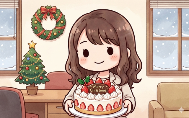 拒食症・過食症、クリスマスケーキを食べても太らないコツ、クリスマや年末の不安を家族の接し方で安心に変えよう