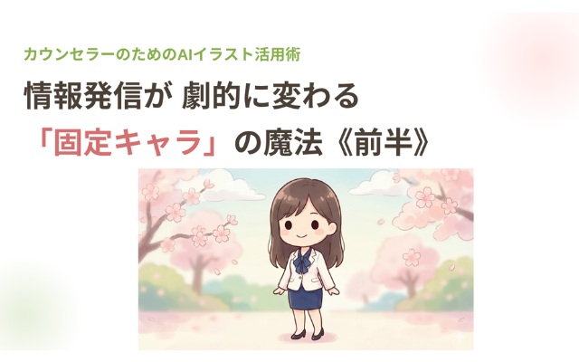 公認心理師・現役カウンセラーのAI活用、Geminiで固定キャラをつくる方法