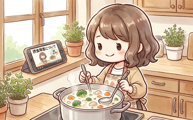 摂食障害の母親の接し方、スキマ時間にスマホで受講できる教材を、摂食障害専門カウンセラーが提供します。